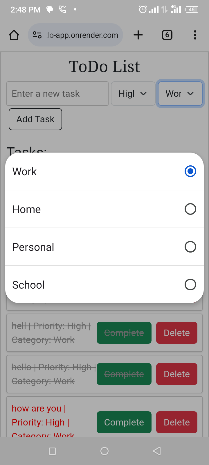 To-Do Category